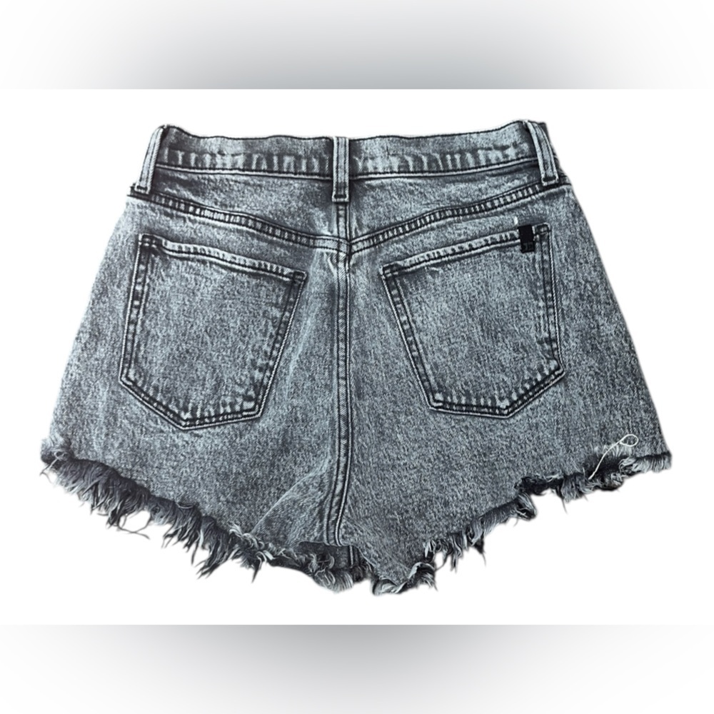Joe's Jeans Black High Rise Shorts - Picture 4 of 8